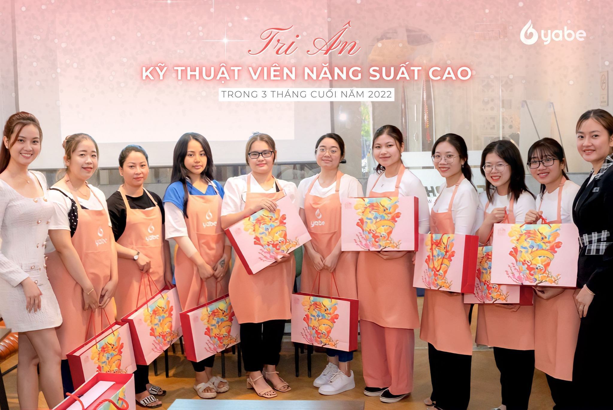 Yabe With Love: Tri ân kỹ thuật viên đạt năng suất