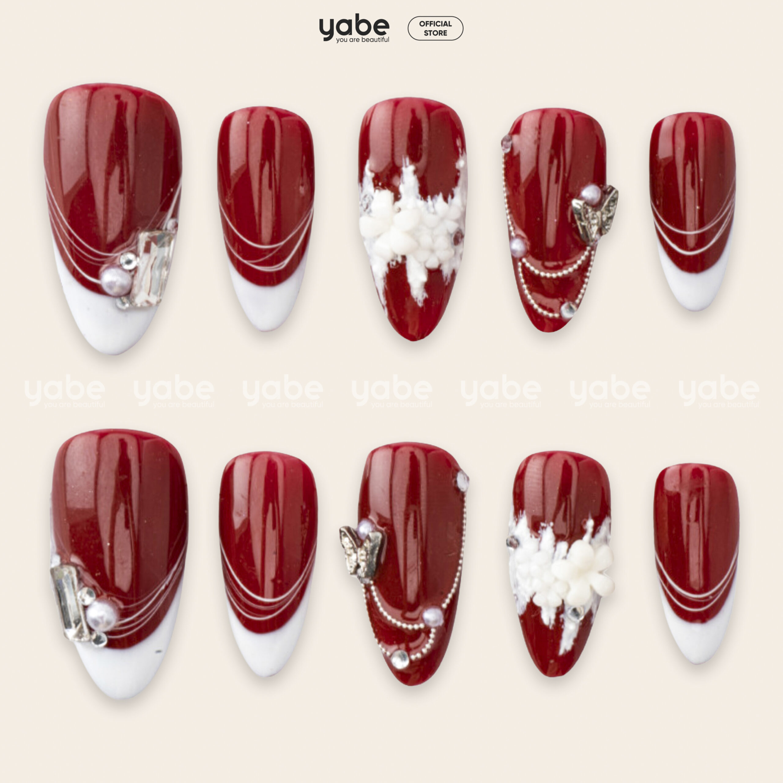 Nailbox Beauty Red 1076