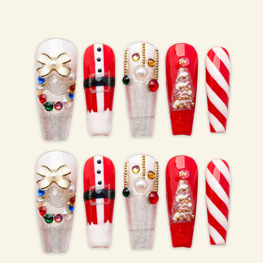 Nailbox Shinny Red Noel 1274