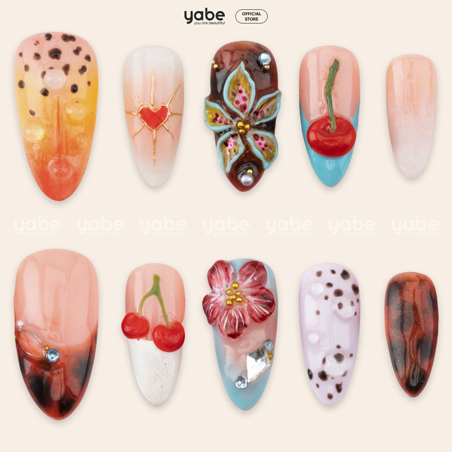 Nailbox Mẫu Nặn Gel & Vẽ 3D 1438