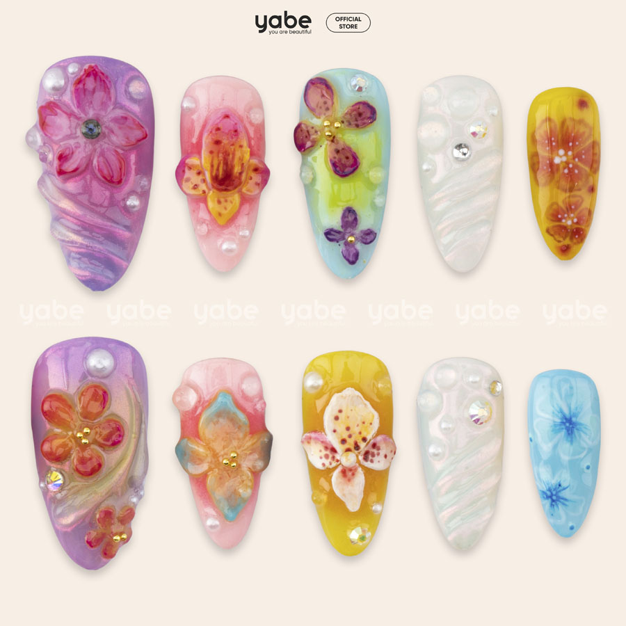 Nailbox Mẫu Nặn Gel & Vẽ 3D-1439