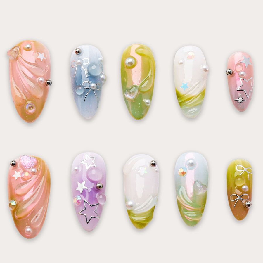 Nailbox Shinny Mixcolor 1556